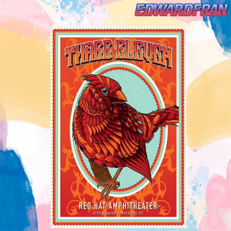 311 Red Hat Amphitheater Jun 25 2025 Poster