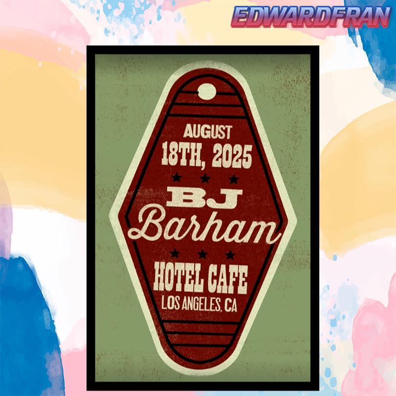 BJ Barham Magnolia Motor Lounge June 27 2025 Poster