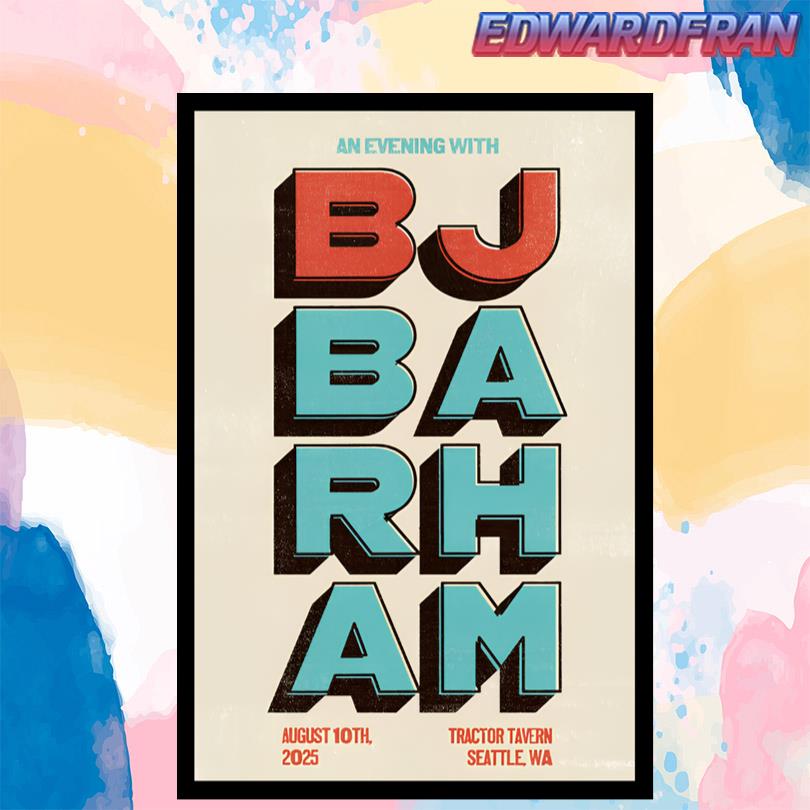 BJ Barham Portland Aug 11 2025 Poster