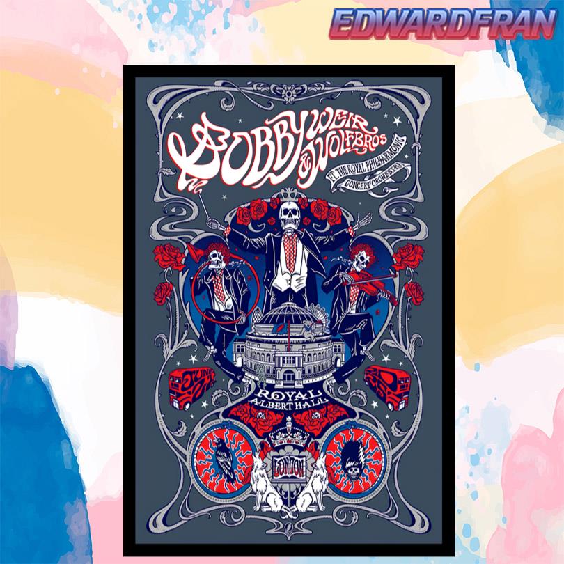 Bobby Weir & Wolf Bros Royal Philharmonic Concert Orchestra June 21 2025 Poster