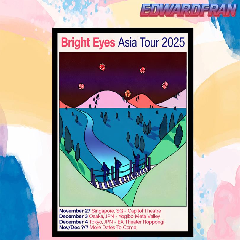 Bright Eyes Asia 2025 Poster