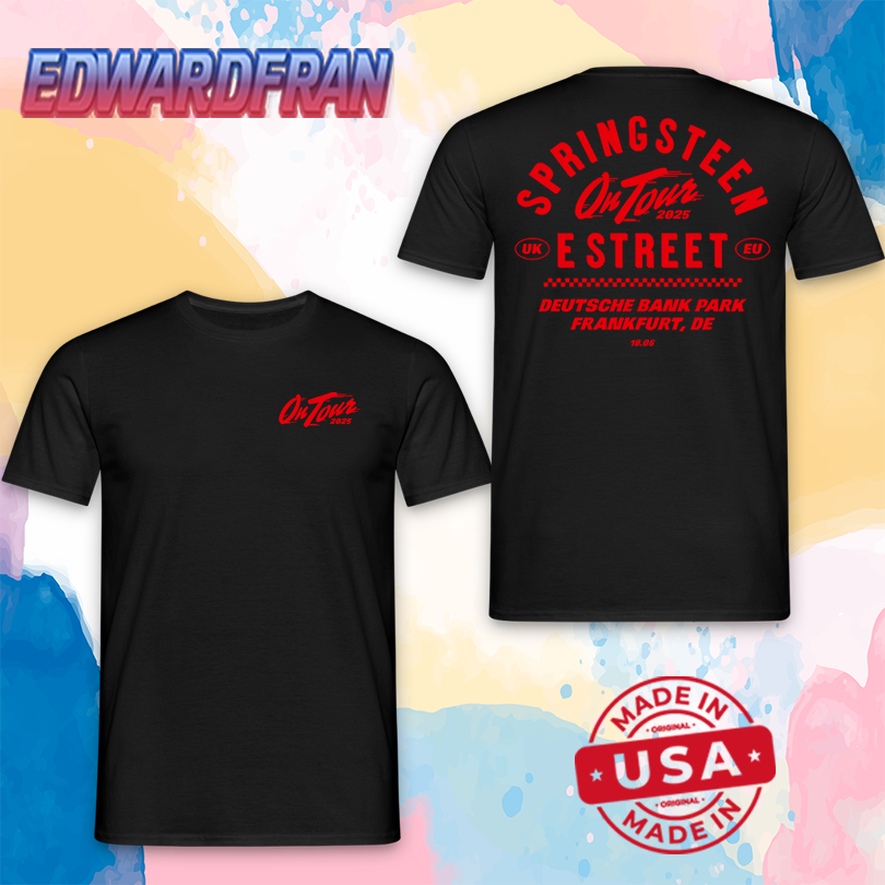 Bruce Springsteen & E Street Band Deutsche Bank Park Jun 18 2025 Tee