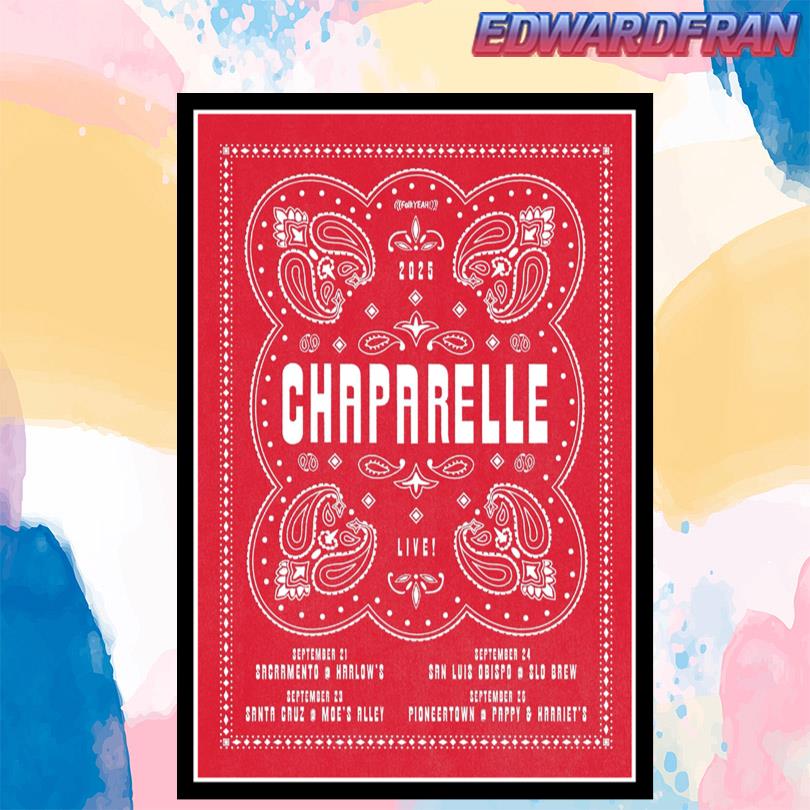 Chaparelle September 2025 Poster