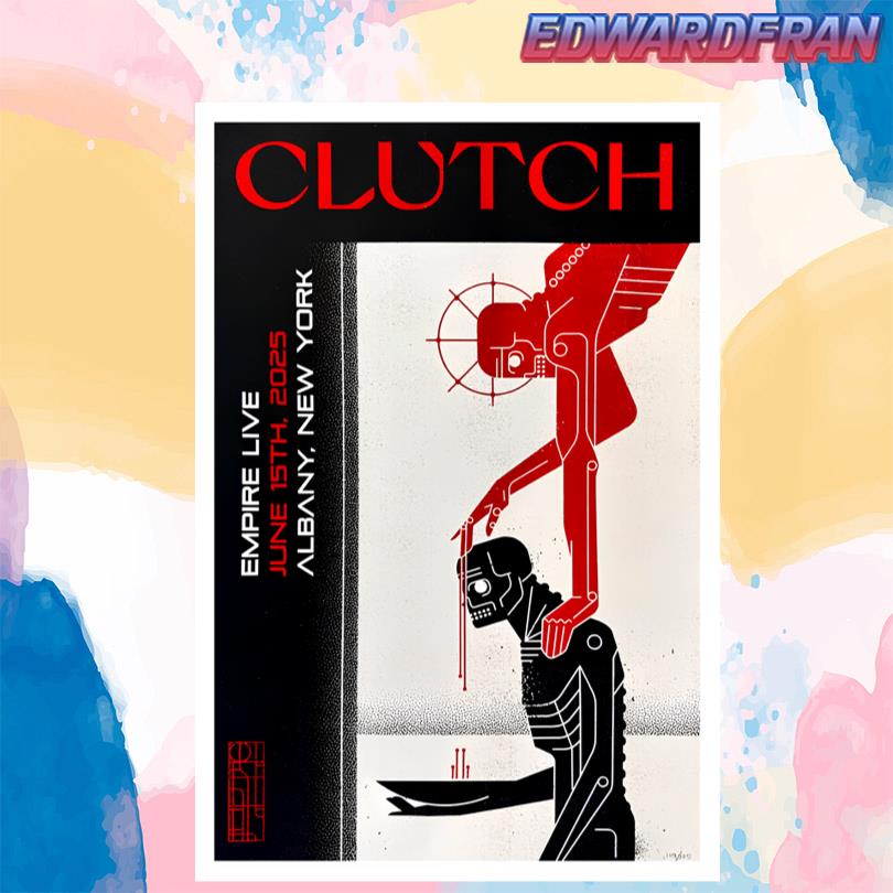 Clutch Empire Live Albany NY June 15 2025 Poster