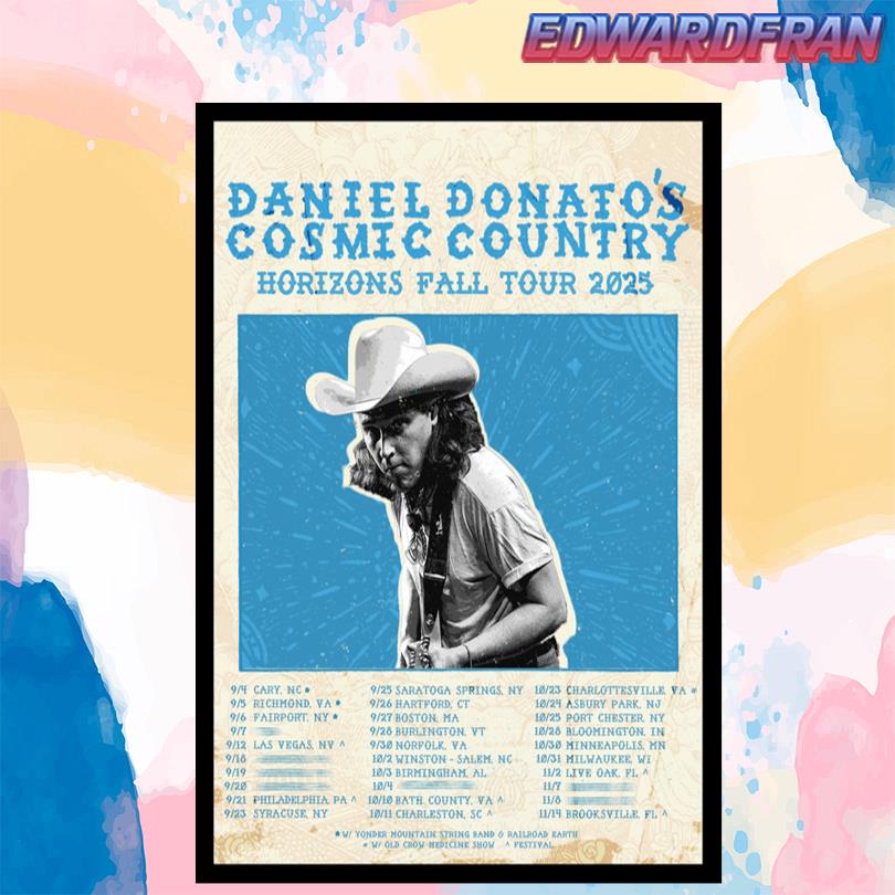 Daniel Donato Horizons Fall Tour 2025 Poster