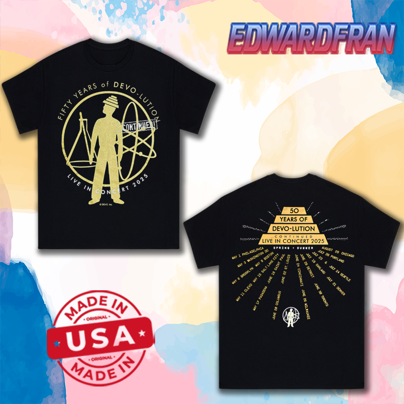 Devo 50 Years Of Devolution New Merch