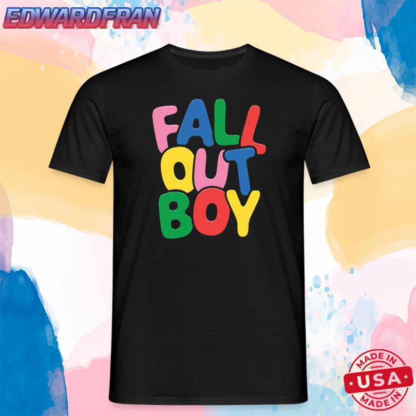 Fall Out Boy Bubble Logo Merch
