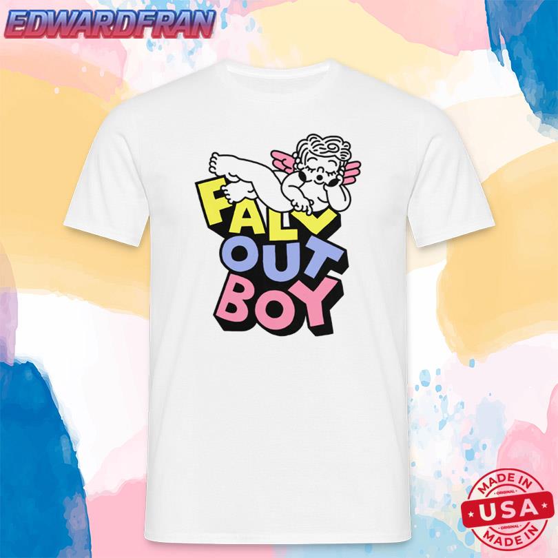 Fall Out Boy Sleepy Angel Logo T-Shirt