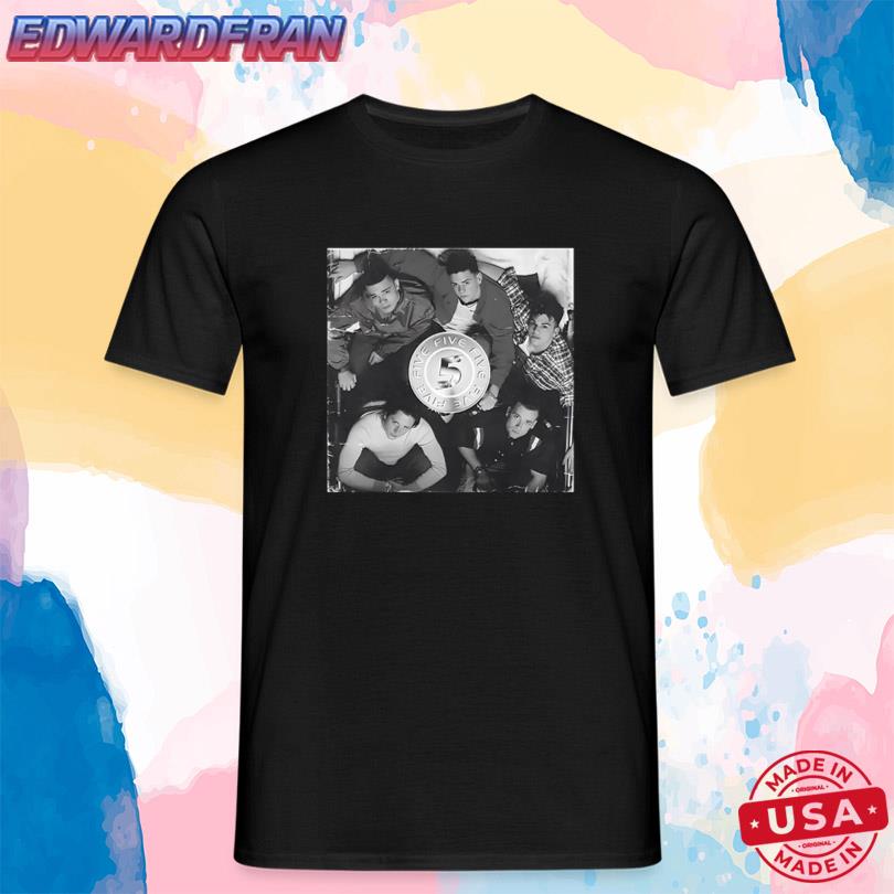 Five Debut Album Anniversary Faded Tee