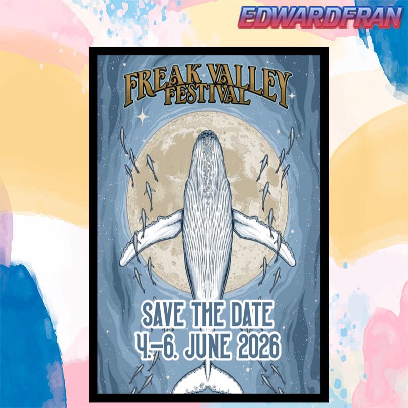 Freak Valley Festival Save The Date June 4-6 2026 Poster