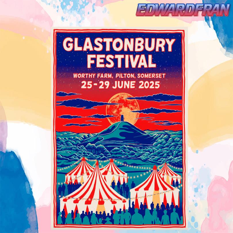 Glastonbury Festival 2025 Poster