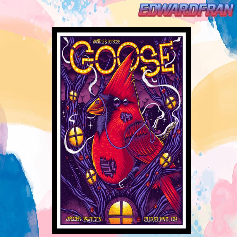 Goose Cleveland Ohio June 2025 Poster