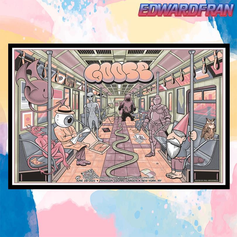 Goose June 28 2025 Madison Square Garden New York NY Poster