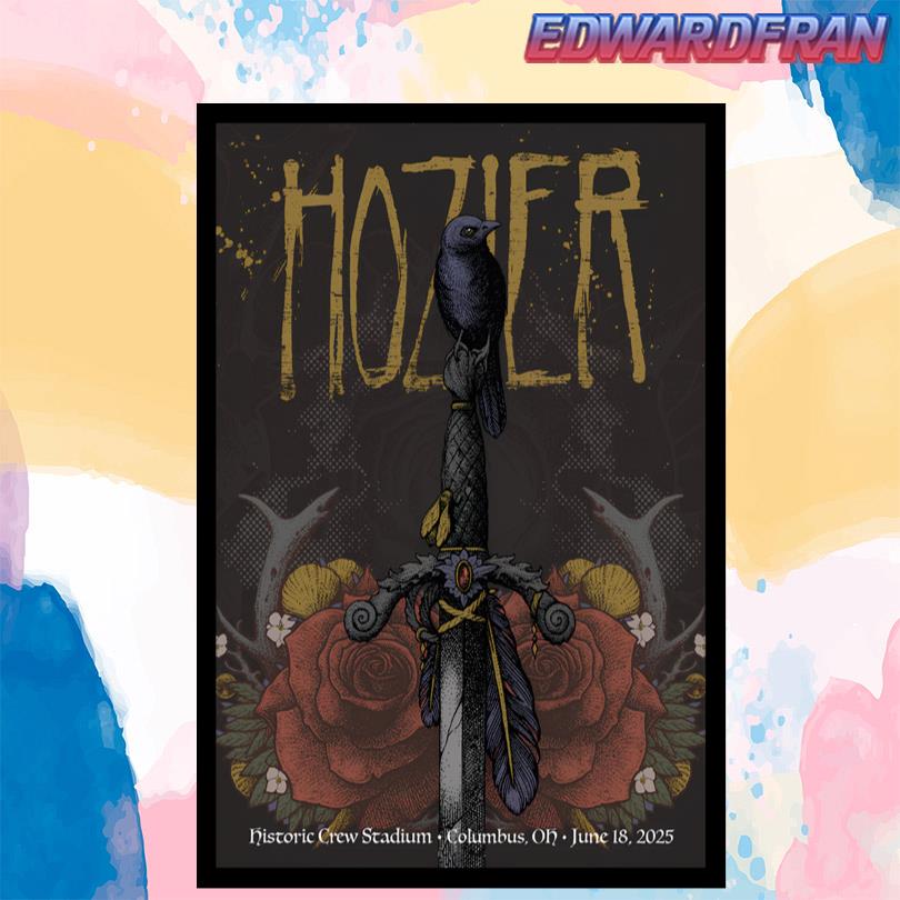 Hozier Historic Crew Stadium June 18 2025 Poster