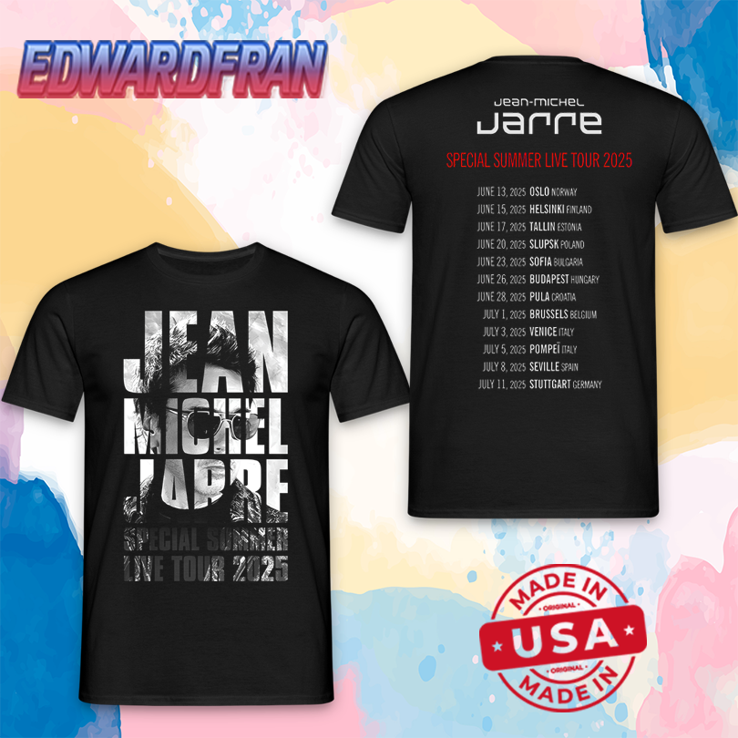 Jean-Michel Jarre Special Summer Live Tour 2025 Shirt