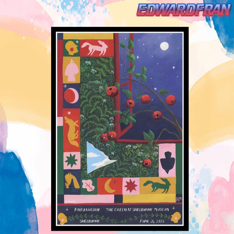 Khurangbin Shelburne VT Jun 24 2025 Poster