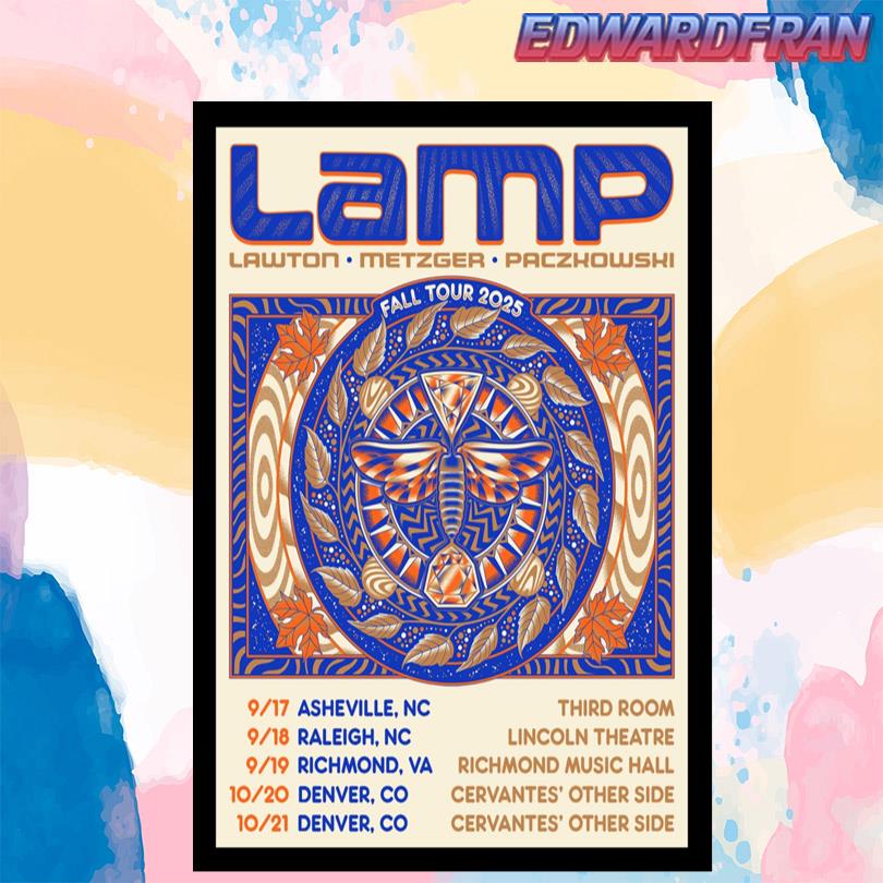 Lamp Fall Tour 2025 Poster