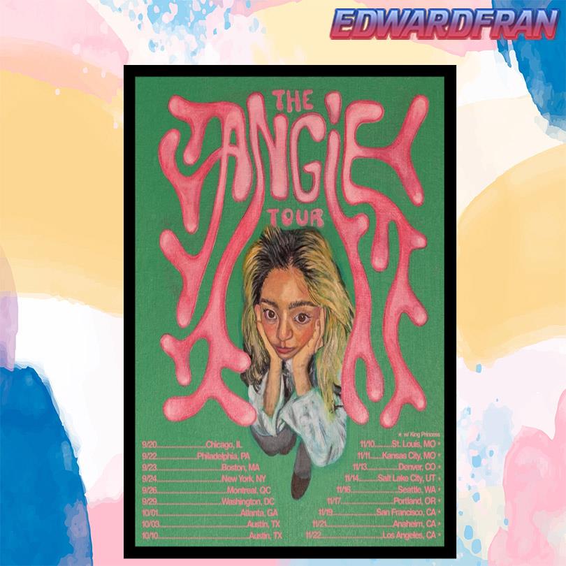 Limited The Angie Tour 2025 Poster