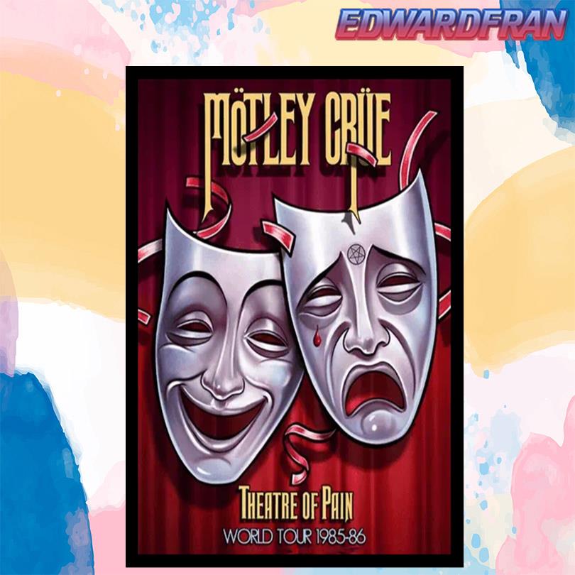 Motley Crue DR Feelgood 89-90 Tour Poster