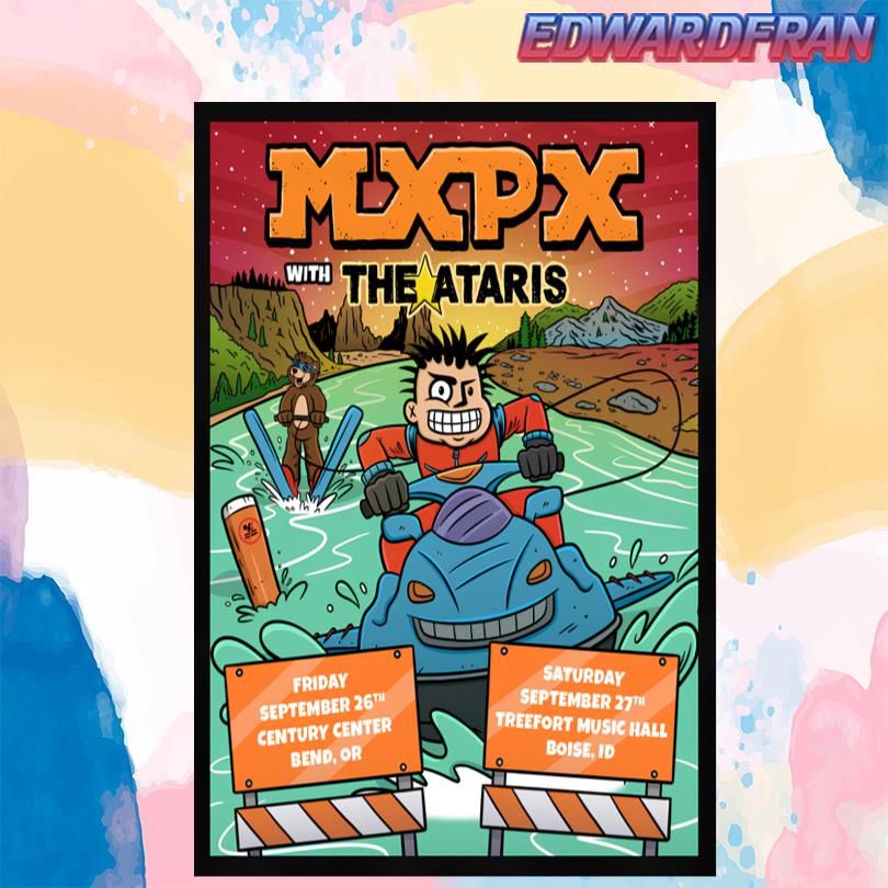 MXPX Boise ID September 27th 2025 Poster