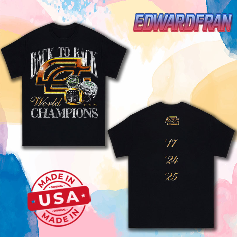 Optic Gaming Back 2 Back Champs 2017 2024 2025 T-Shirt