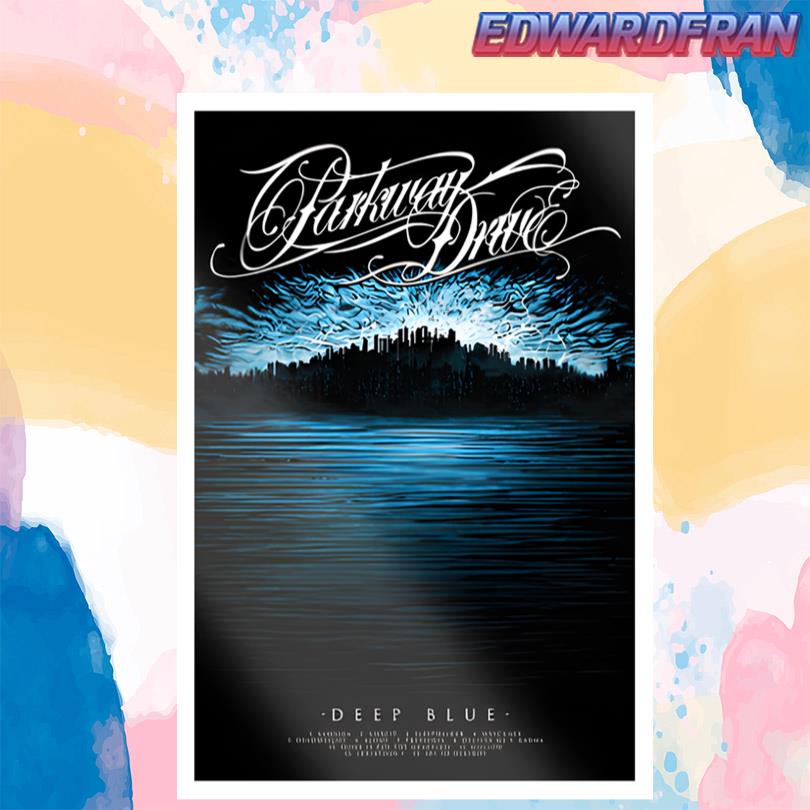 Parkway Drive Deep Blue 2025 Poster