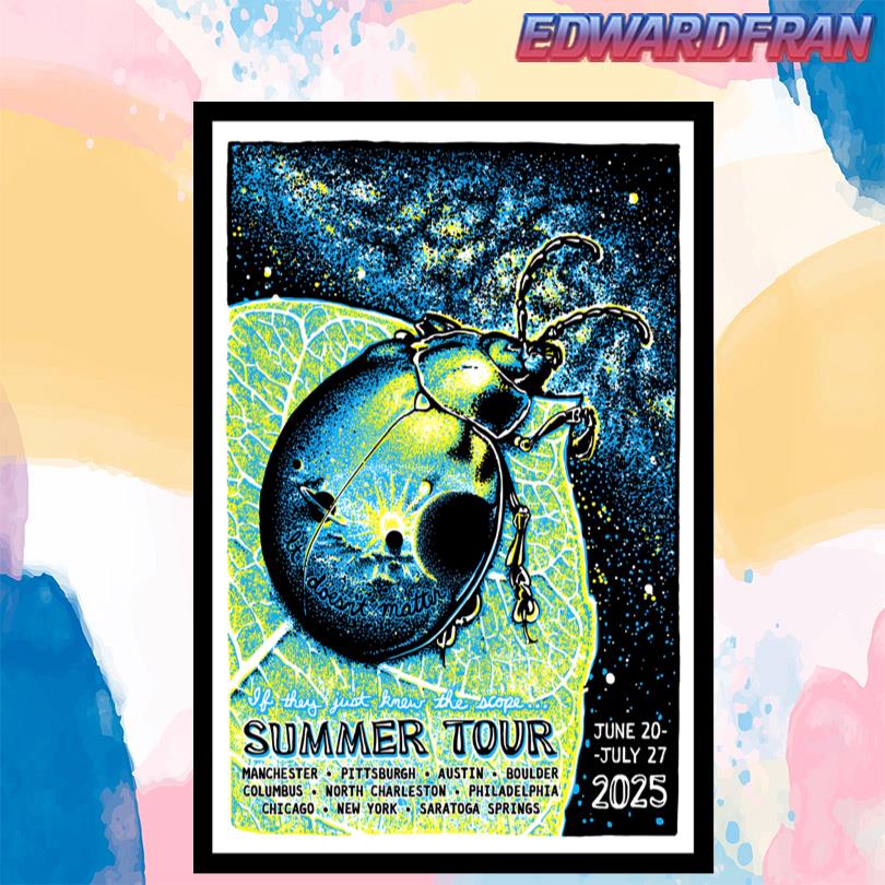 Phish 2025 Summer Poster