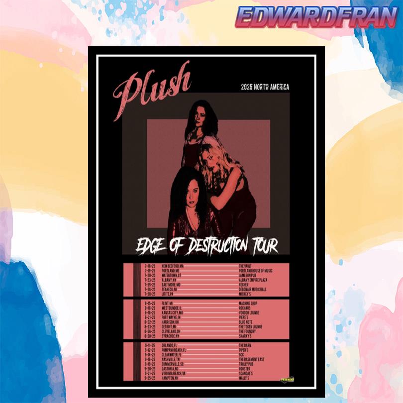 Plush North America Poster