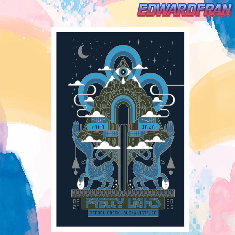 Pretty Lights June 27 2025 Meadow Creek Buena Show Poster