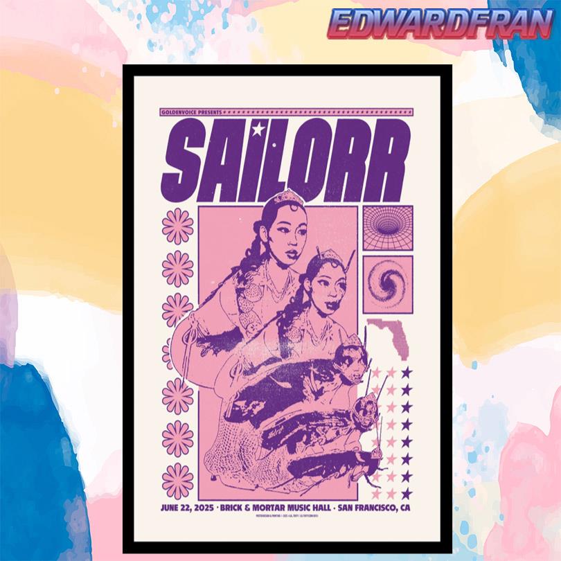 Sailorr California June 22 2025 Poster