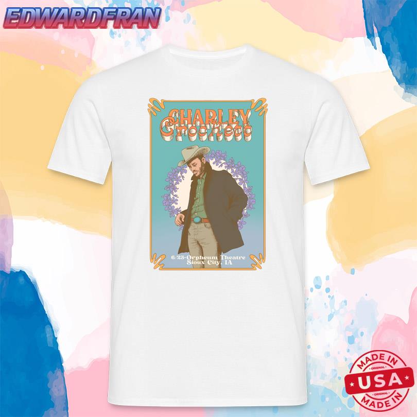 Shirts Charley Crockett Sioux City Iowa June 23 2025