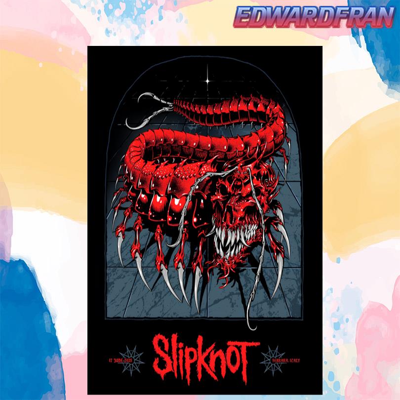 Slipknot Ferrara Summer Festival 2025 Poster
