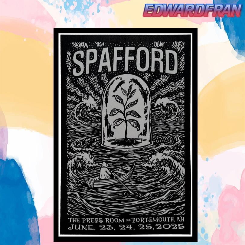 Spafford The Press Room Portsmouth NH June 23 24 25 2025 Poster