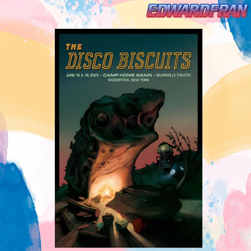 The Disco Biscuits Camp Home Again Shows 2025 Poster
