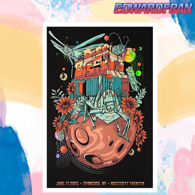 The Disco Biscuits Westcott Theater Syracuse NY June 17 2025 Poster