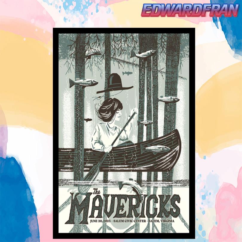 The Mavericks June 20th 2025 Salem VA Poster