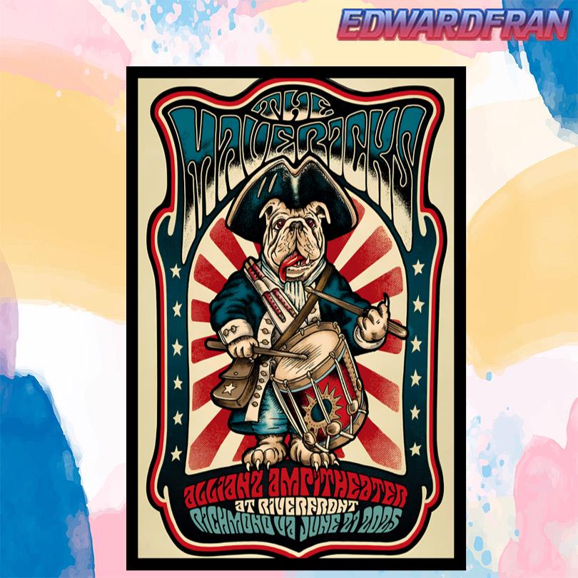 The Mavericks Richmond Jun 21st 2025 Poster