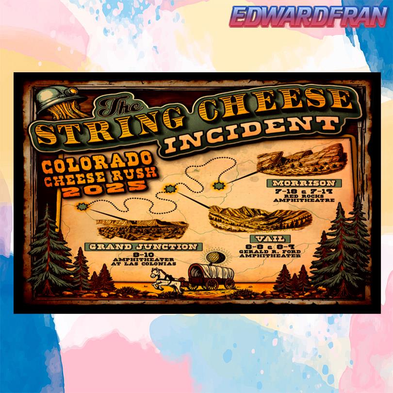 The String Cheese Incident Colorado 2025 Poster