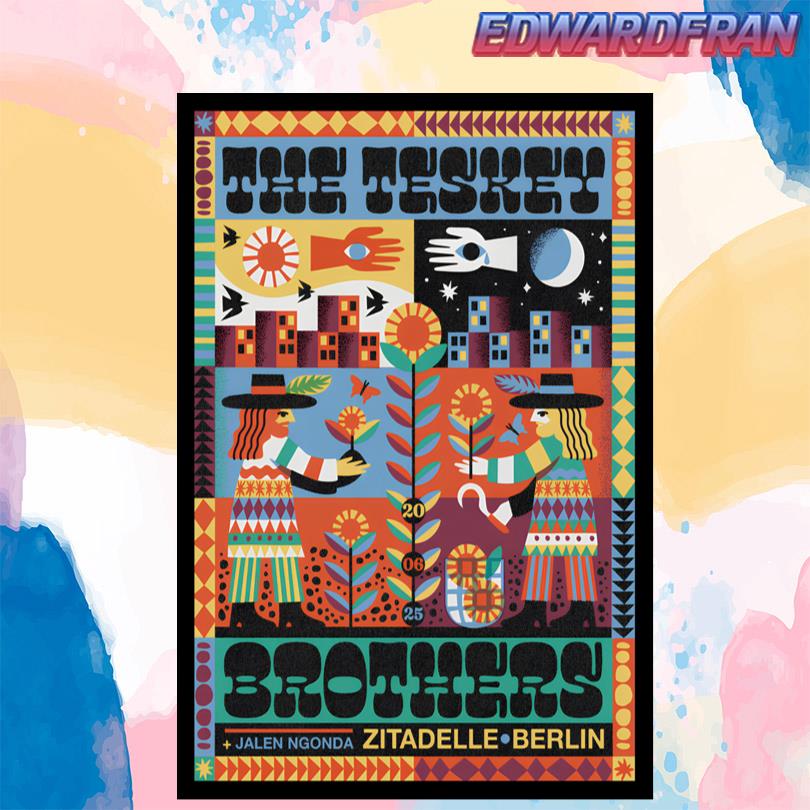 The Teskey Brothers Zitadelle Spandau In Berlin June 20 2025 Poster