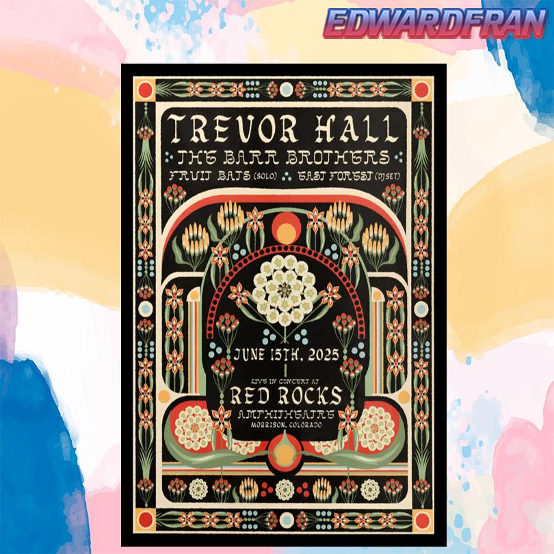 Trevor Hall Morrison Colorado June 15 2025 Poster