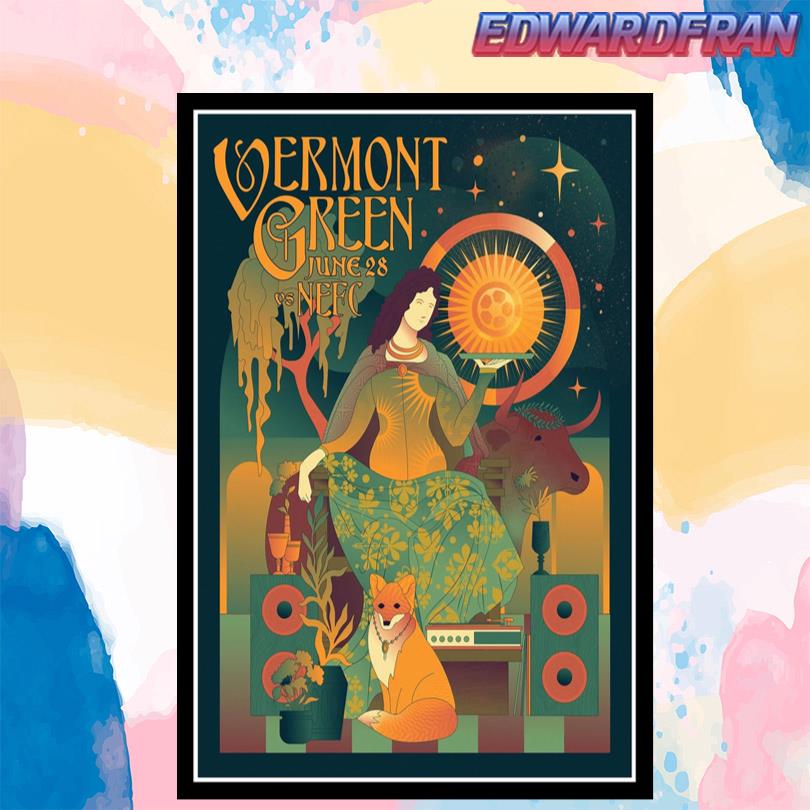 Vermont Green June 28 2025 vs. New England Poster