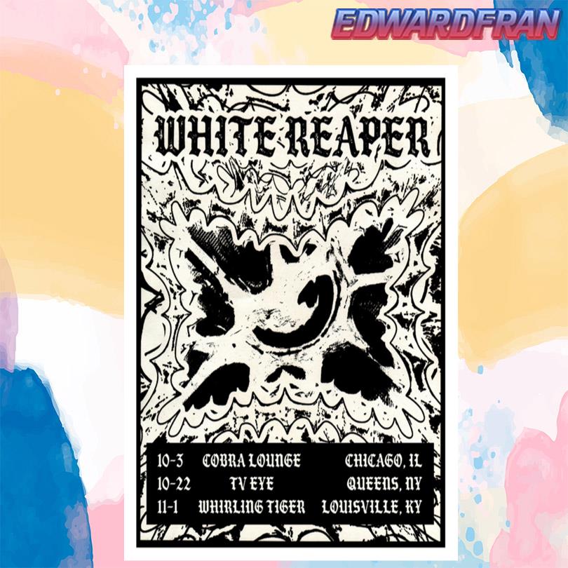 White Reaper Louisville KY November 1st 2025 Poster