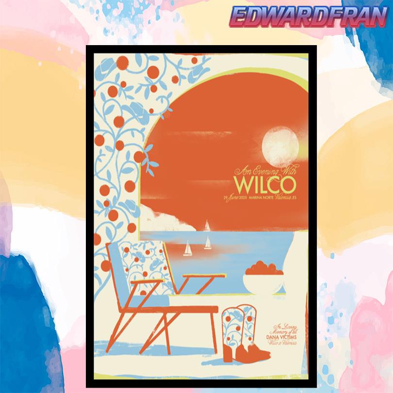 Wilco Spain June 29 2025 Poster