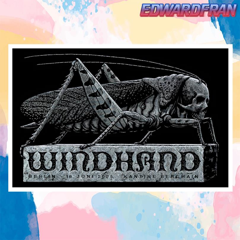 Windhand Kantine Am Berghain June 18 2025 Poster