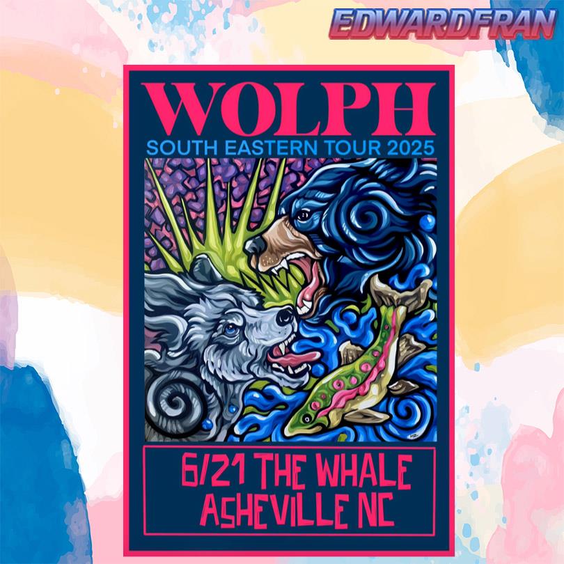 WOLPH Asheville North Carolina June 21 2025 Poster