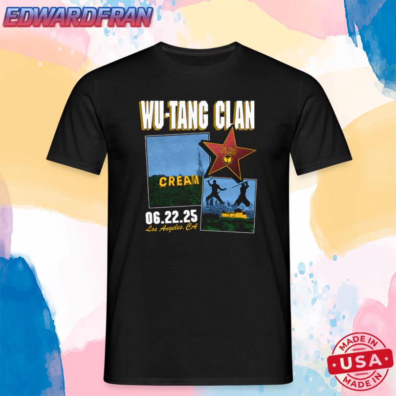 Wu Tang Clan Los Angeles 2025 T-Shirt