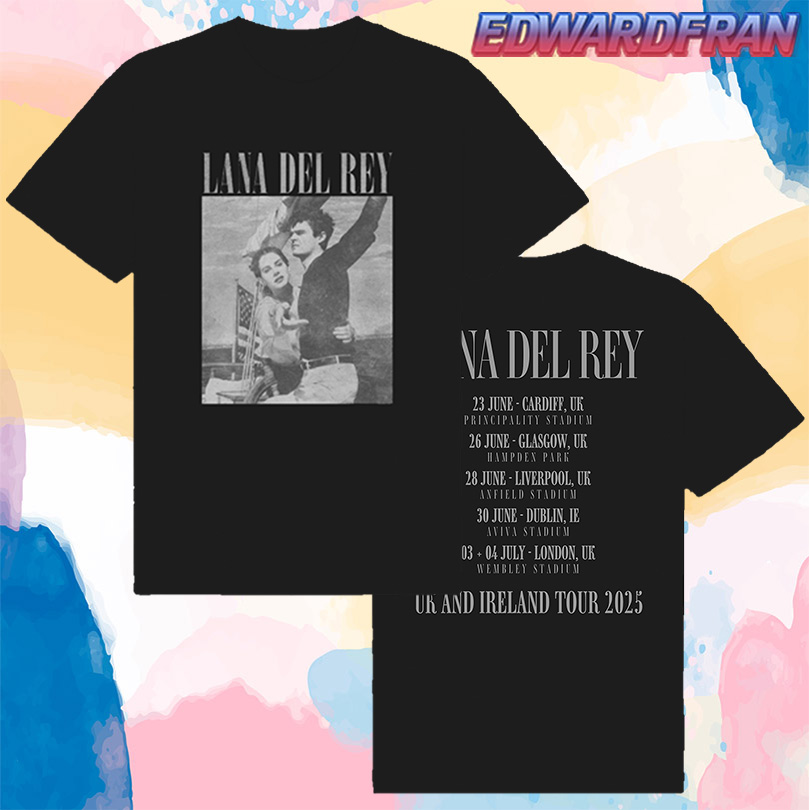 2025 Album Cover Tour Tee - Lana Del Rey UK