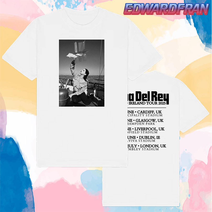 2025 Photo Tour Tee White - Lana Del Rey UK