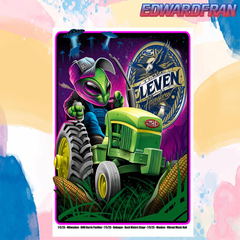 311 Milwaukee July 3 2025 Poster