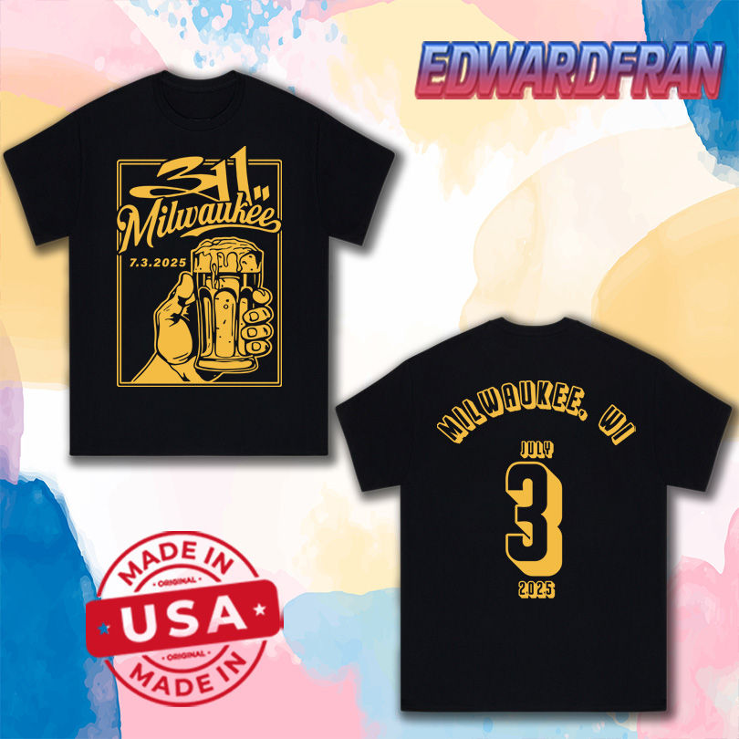 311 Milwaukee July 3 2025 Shirt